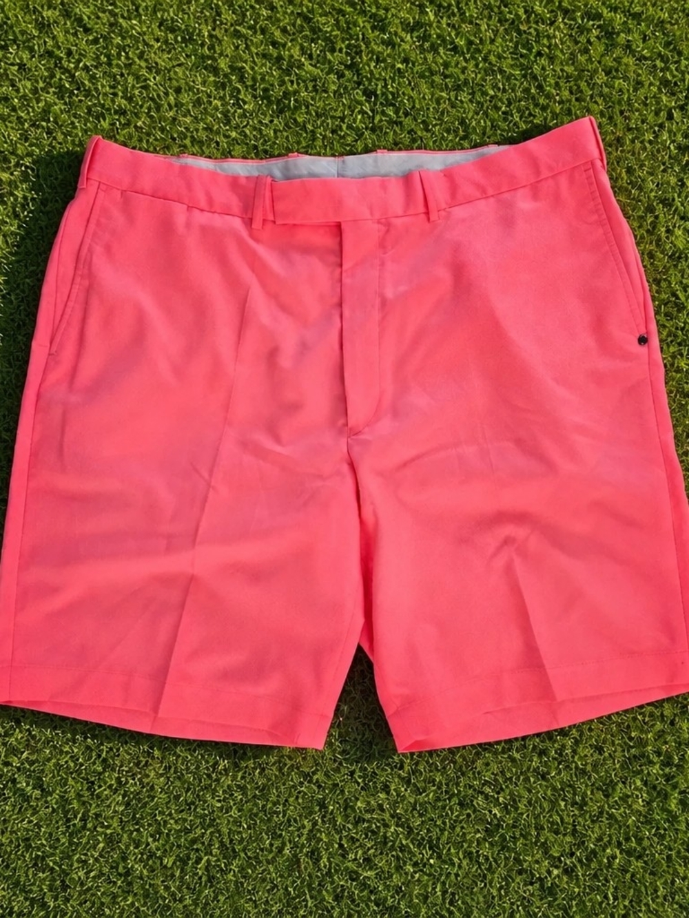 RLX Ralph Lauren Men's Golf Shorts Size 40 Salmon Neon Pink Performance